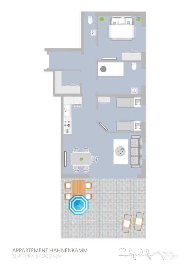 Panorama Appartements Filzerhof Kirchberg in Tirol Exteriör bild